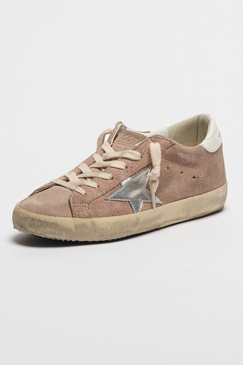 GOLDEN GOOSE Спортни обувки Super-Star Classic с велур и кожа - Pepit.bg