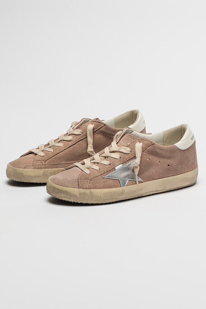 GOLDEN GOOSE Спортни обувки Super-Star Classic с велур и кожа - Pepit.bg