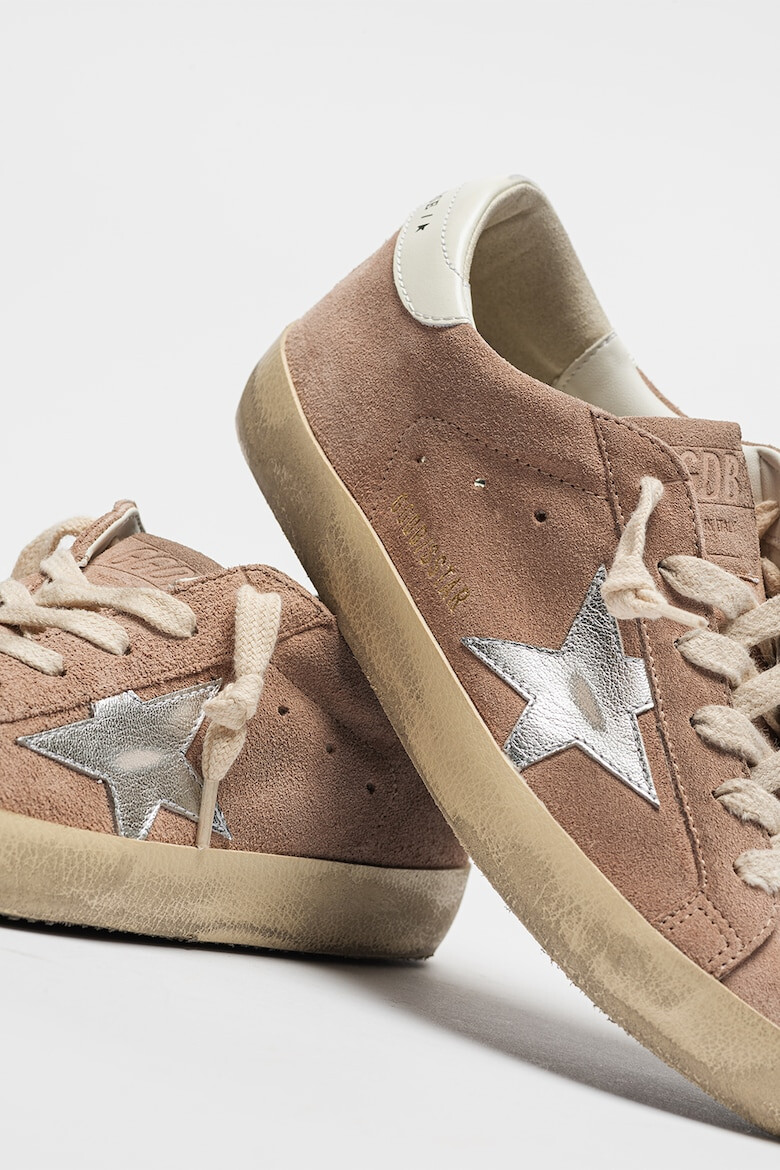 GOLDEN GOOSE Спортни обувки Super-Star Classic с велур и кожа - Pepit.bg