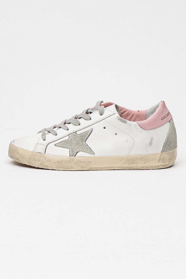 GOLDEN GOOSE Спортни обувки Super-Star със захабен ефект - Pepit.bg