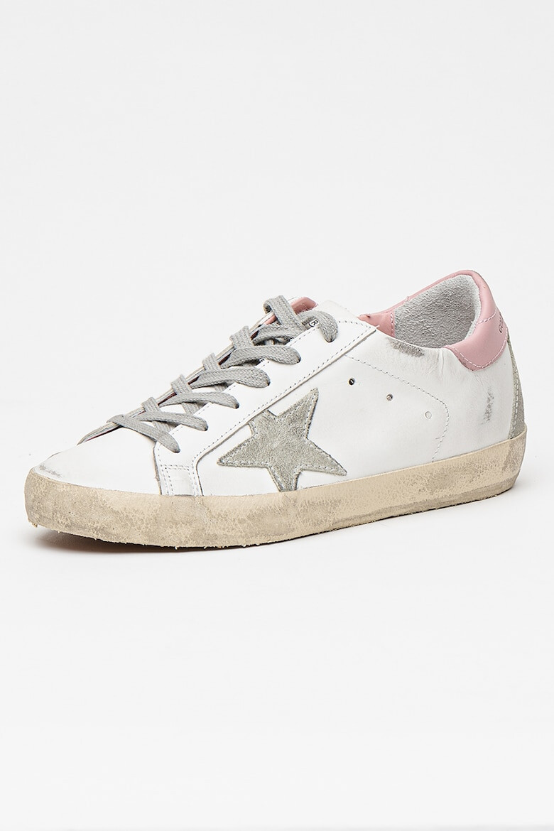 GOLDEN GOOSE Спортни обувки Super-Star със захабен ефект - Pepit.bg