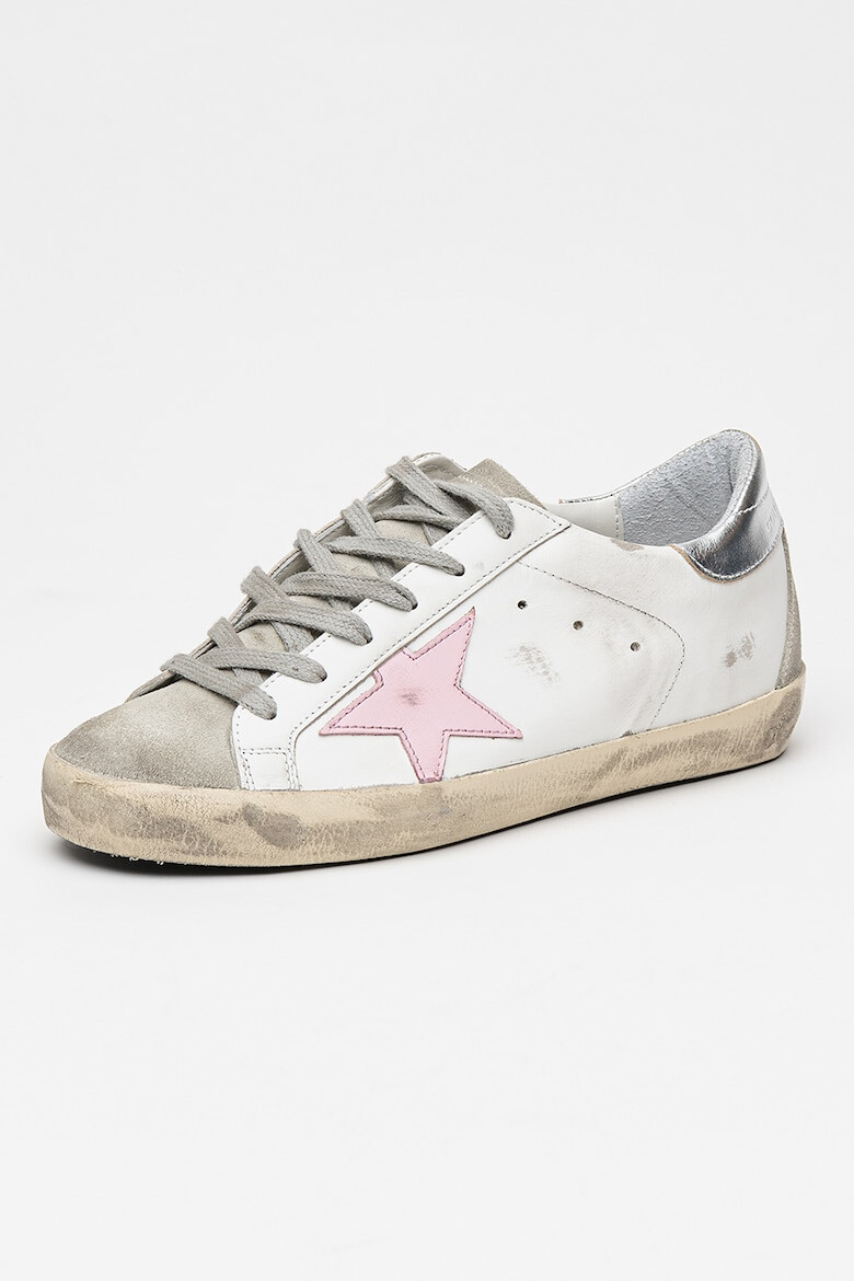 GOLDEN GOOSE Спортни обувки Super-Star със захабен ефект - Pepit.bg