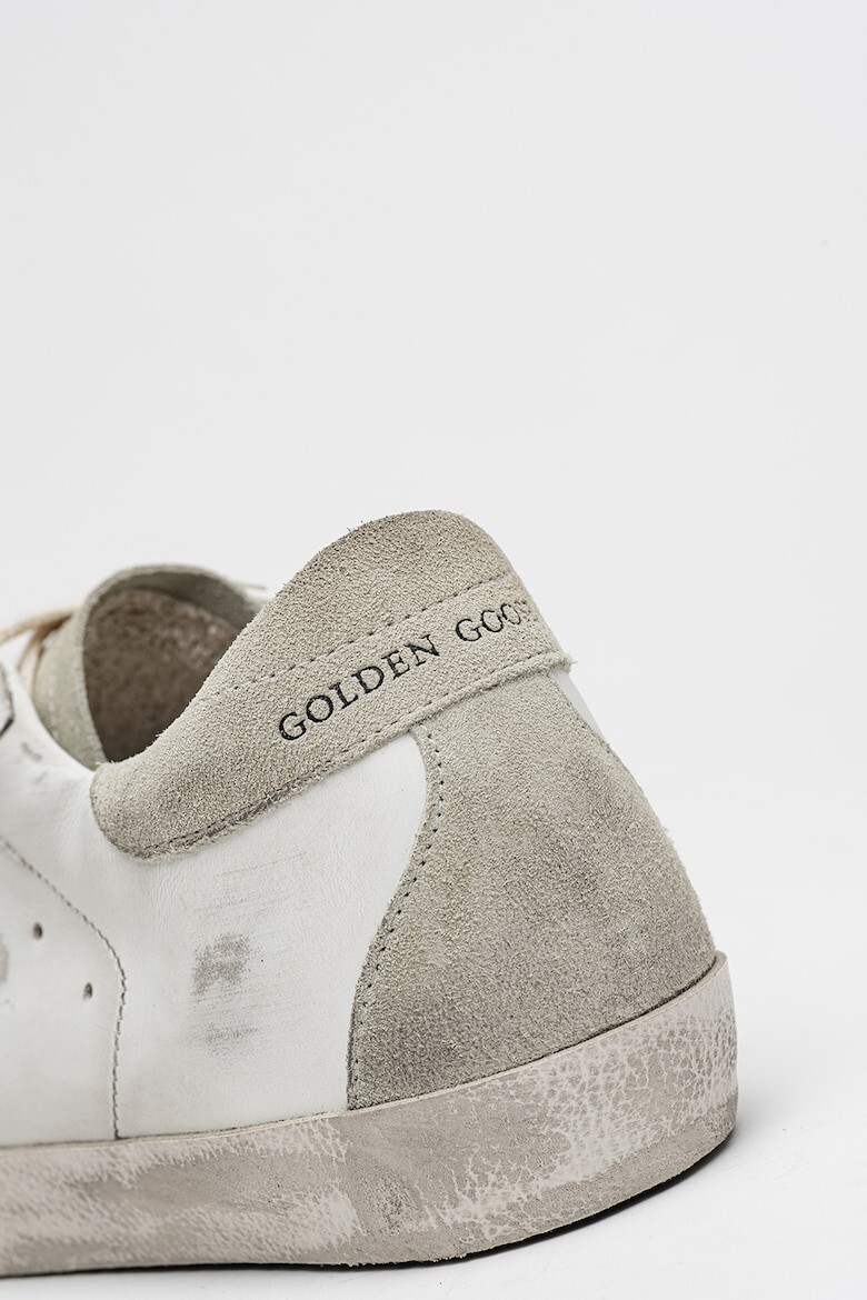 GOLDEN GOOSE Спортни обувки Super-Star със захабен ефект - Pepit.bg