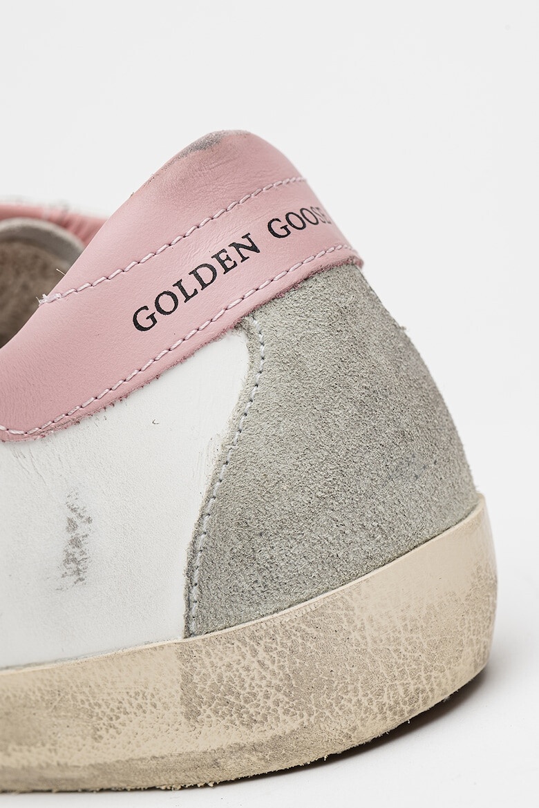 GOLDEN GOOSE Спортни обувки Super-Star със захабен ефект - Pepit.bg