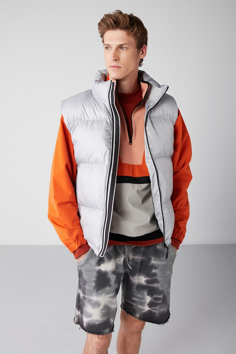 GRIMELANGE Елек с джобове и графика - Pepit.bg