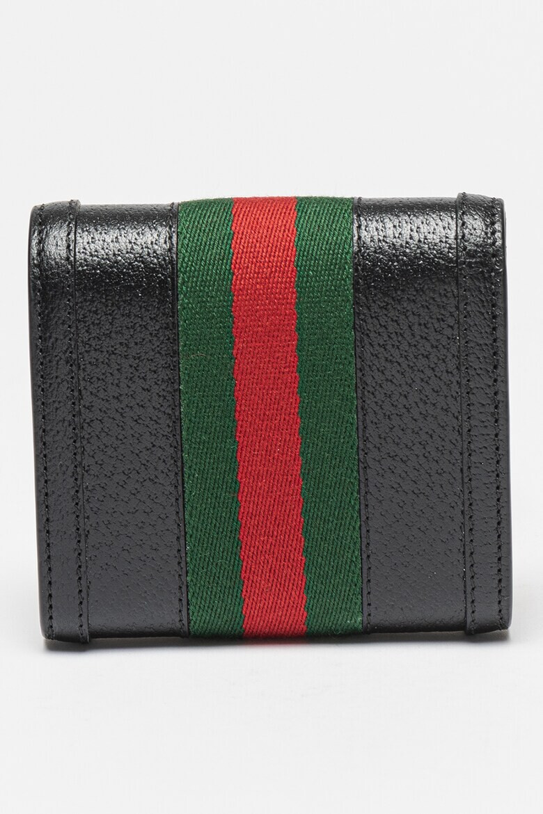 Gucci Портфейл от кожа с капаче и лого - Pepit.bg
