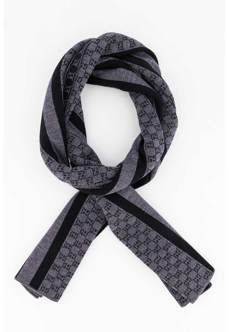 Gucci Унисекс вълнен шал с монограм - Pepit.bg