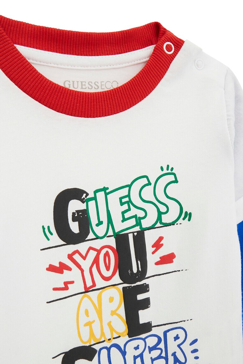 GUESS KIDS GUESS - Блуза с дизайн 2в1 и спортен панталон - Pepit.bg