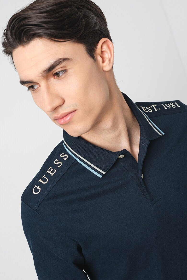 GUESS Блуза с яка - Pepit.bg
