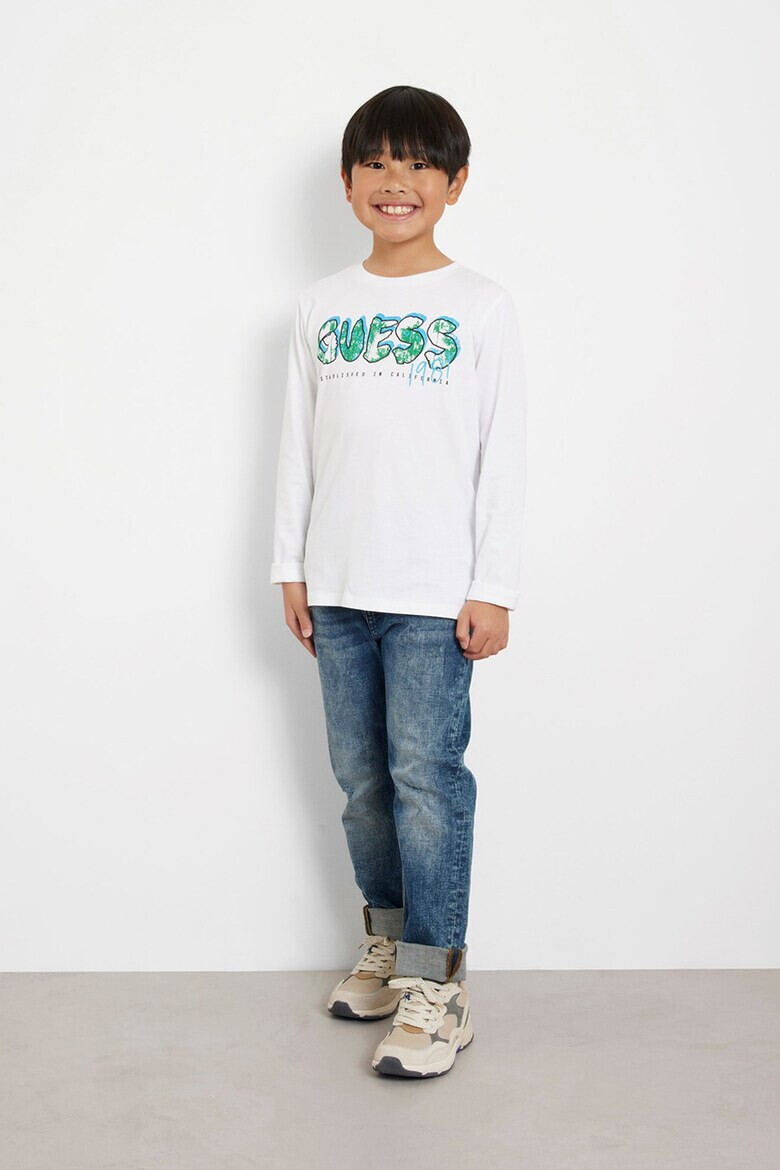GUESS KIDS Блуза с лого - Pepit.bg