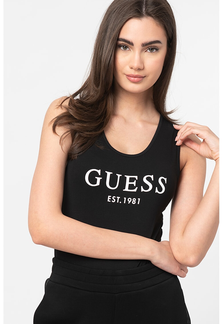 Guess Боди тип танга с лого - Pepit.bg