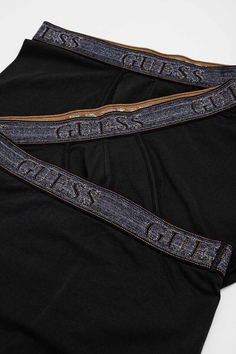 GUESS Боксерки с лого на талията - 3 чифта - Pepit.bg