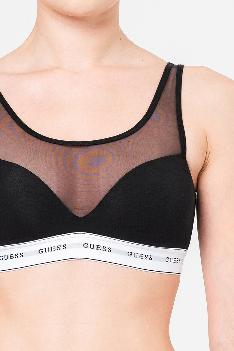 Guess Бюстие с модал с мрежа - Pepit.bg