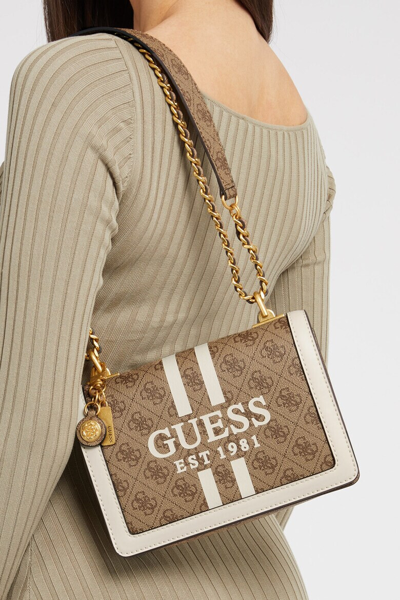 Guess Чанта Abey с лого - Pepit.bg