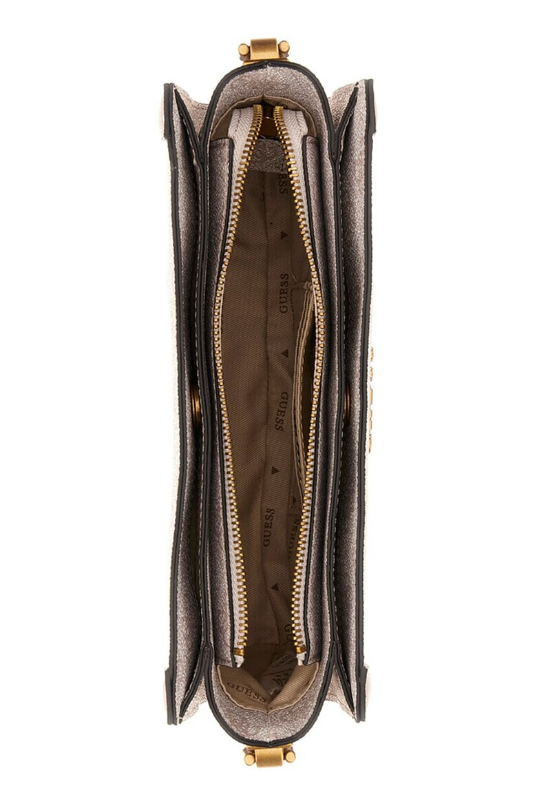 Guess Чанта Ajiona с десен с лого - Pepit.bg