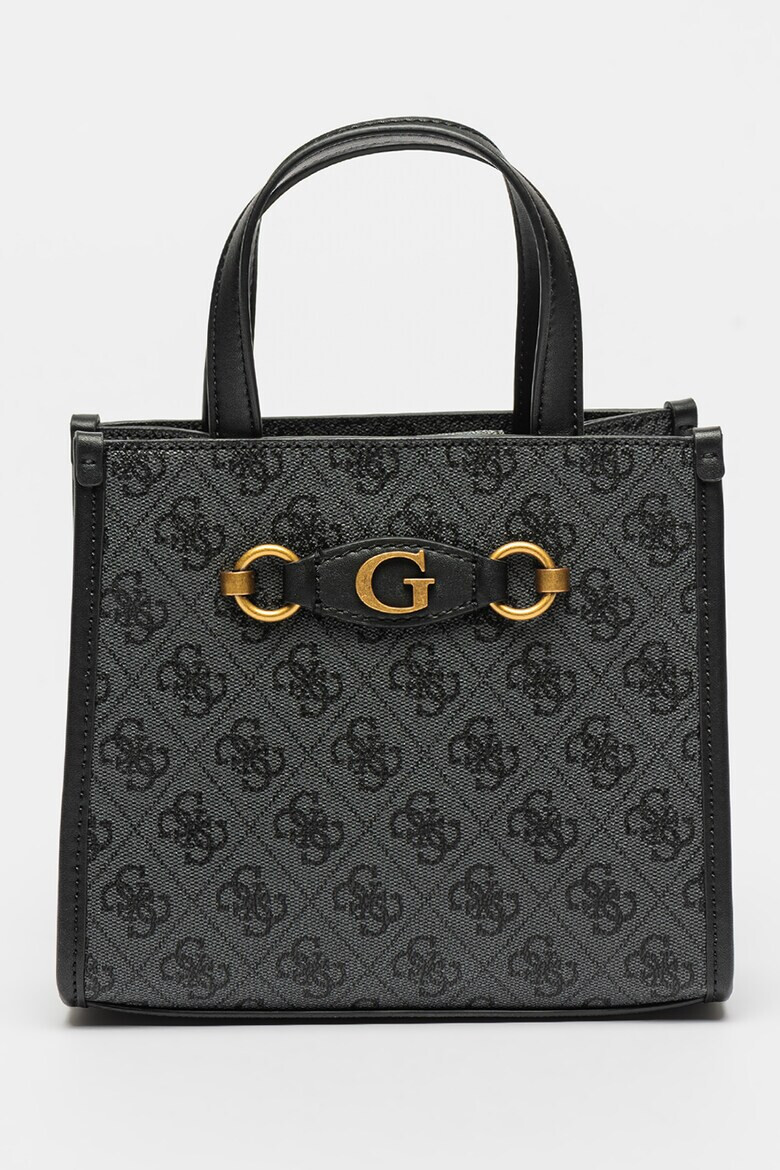 Guess Чанта Izzy 2 Mini с монограм - Pepit.bg