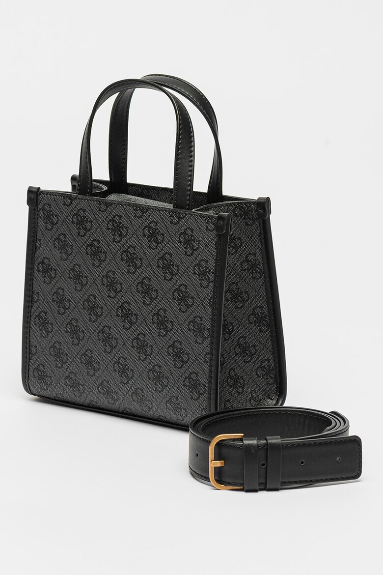 Guess Чанта Izzy 2 Mini с монограм - Pepit.bg
