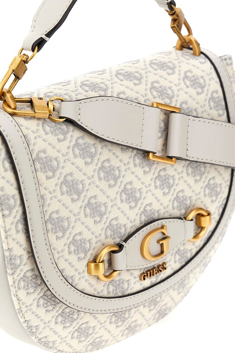 Guess Чанта Izzy с монограм - Pepit.bg