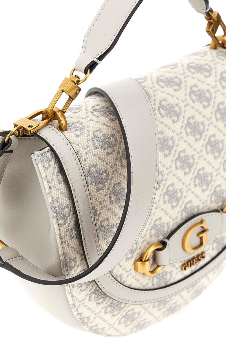 Guess Чанта Izzy с монограм - Pepit.bg