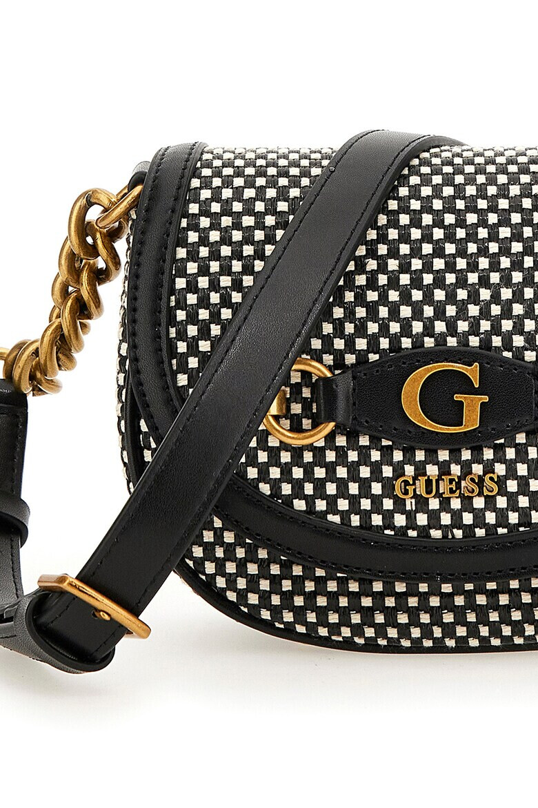 Guess Чанта Izzy със сплетен дизайн - Pepit.bg