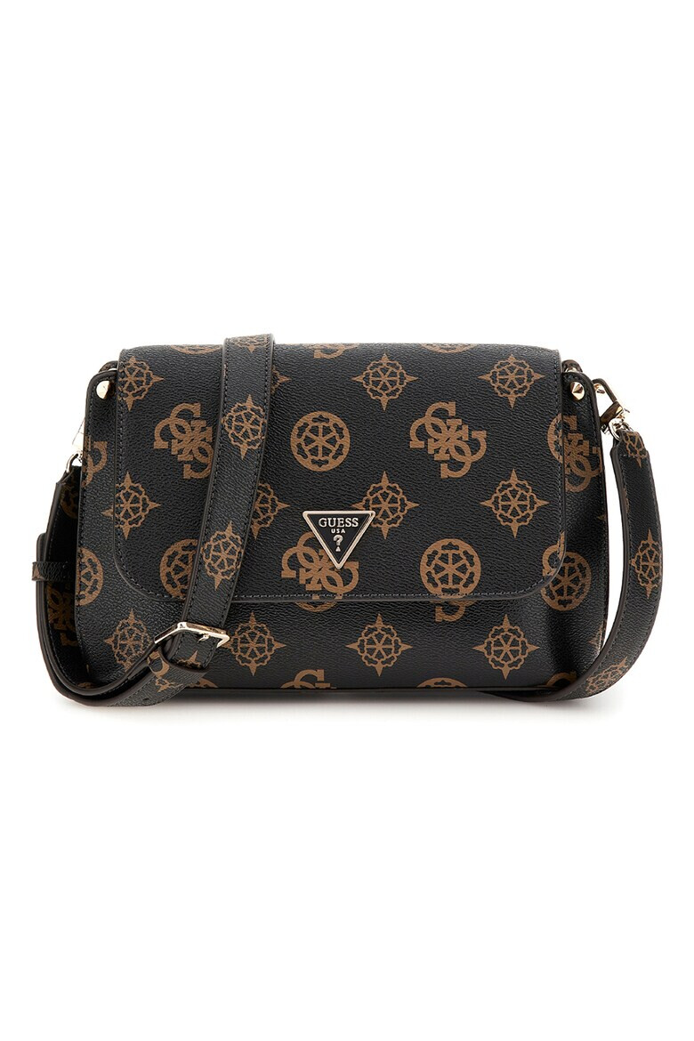 Guess Чанта Meridian с монограм - Pepit.bg