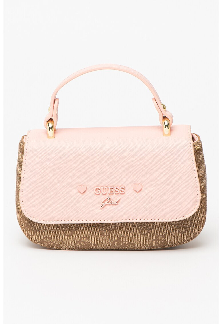 Guess Чанта Micole с монограм - Pepit.bg