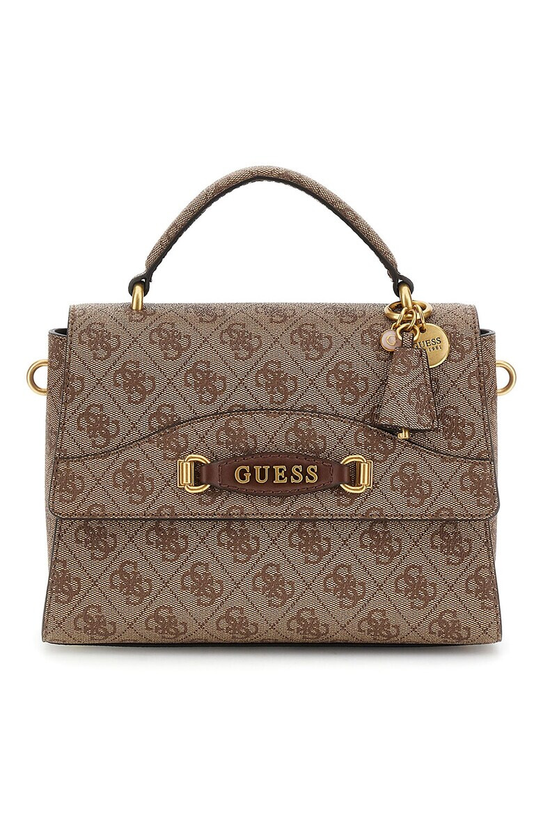 GUESS Чанта на лога с капаче - Pepit.bg