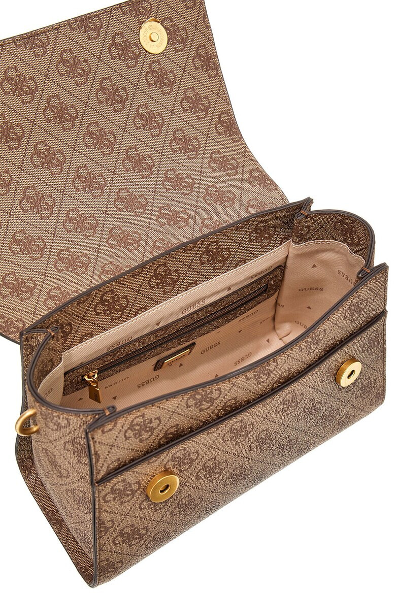GUESS Чанта на лога с капаче - Pepit.bg