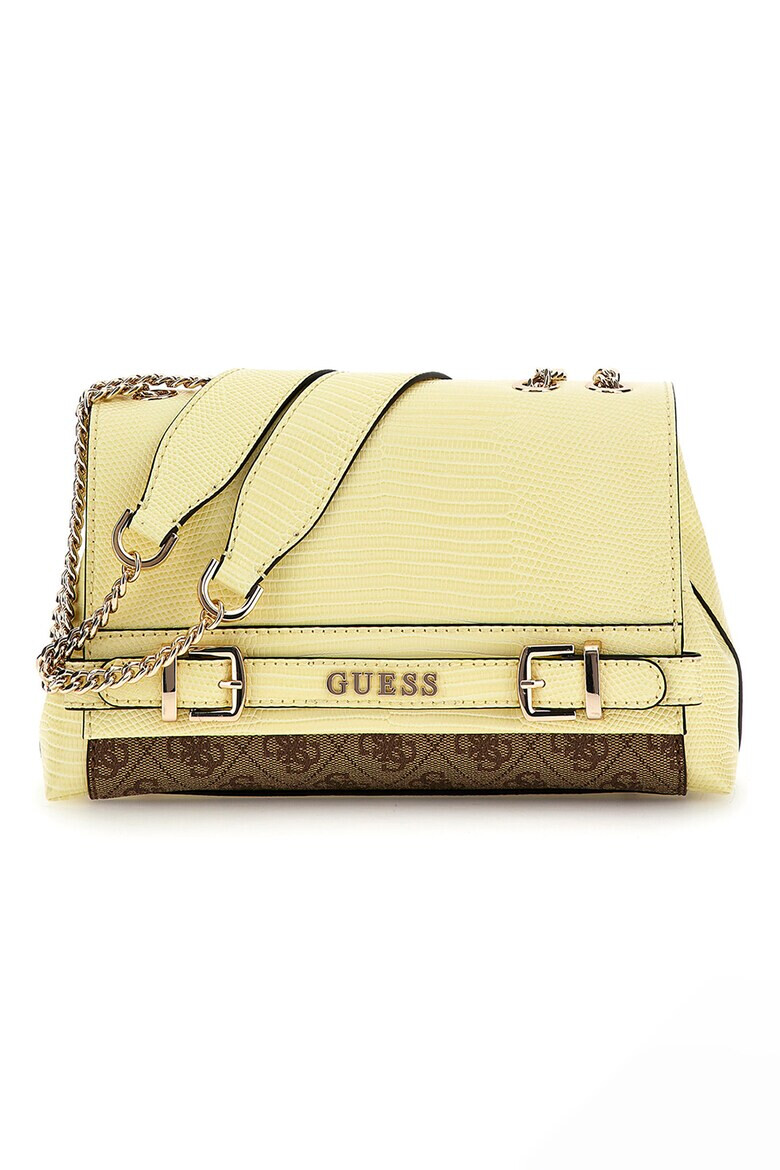 GUESS Чанта с монограми - Pepit.bg