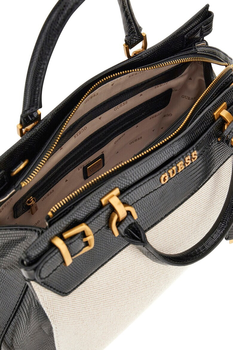 Guess Чанта Sestri с шагрен - Pepit.bg