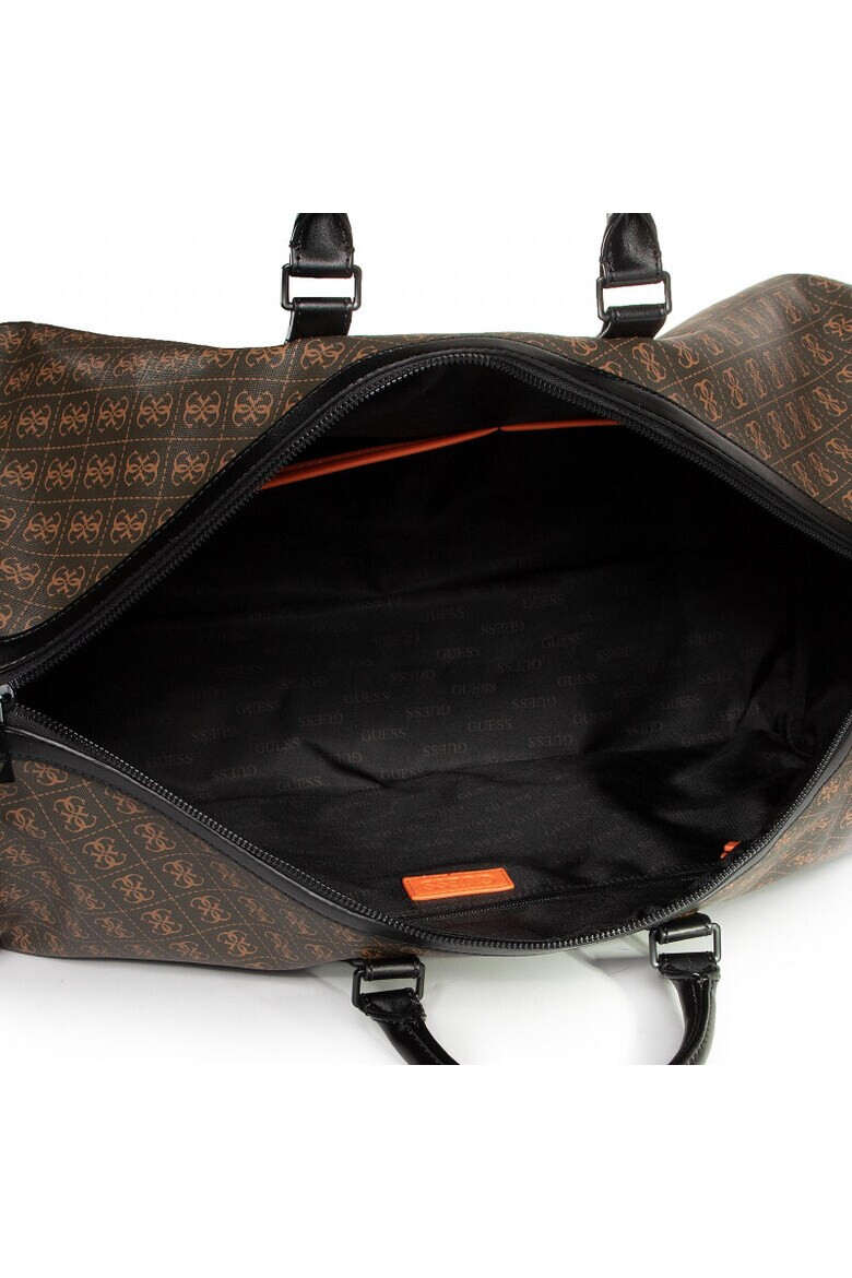 GUESS Чанта Vezzola Weekender - Кафяв - Pepit.bg