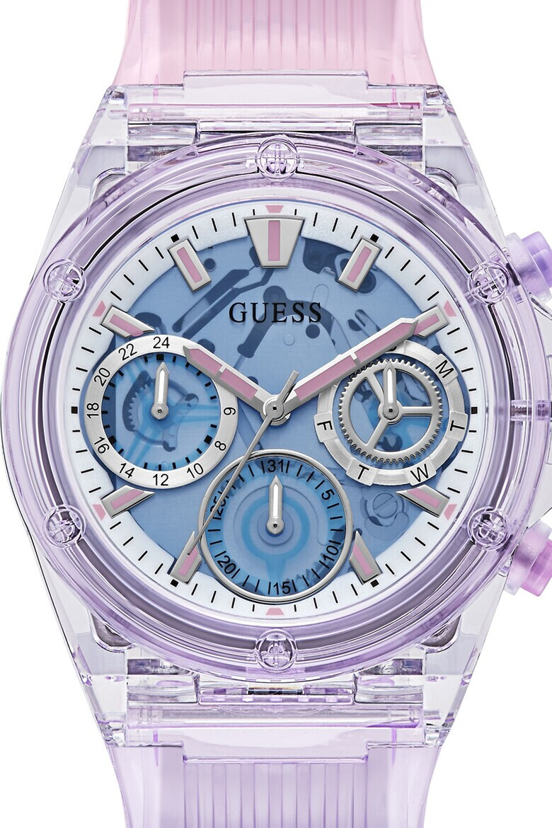 Guess Чсовник с прозрачен дизайн - Pepit.bg