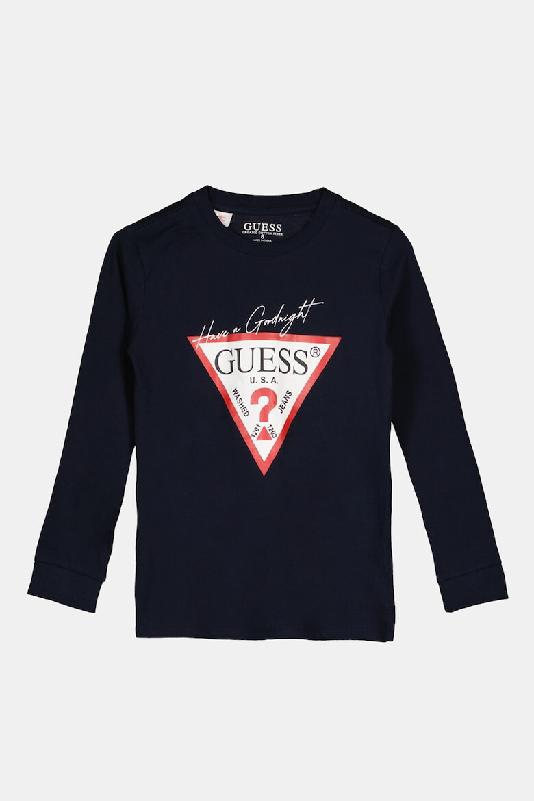 GUESS KIDS Дълга пижама с лого - Pepit.bg