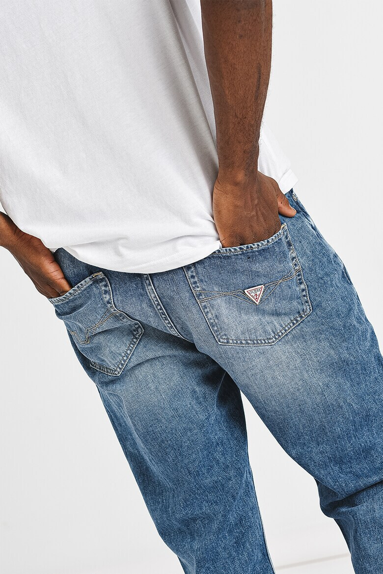 GUESS Дънки деграде James с лен - Pepit.bg