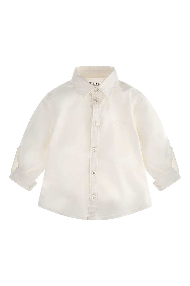 GUESS KIDS Риза от поплин с остра яка - Pepit.bg