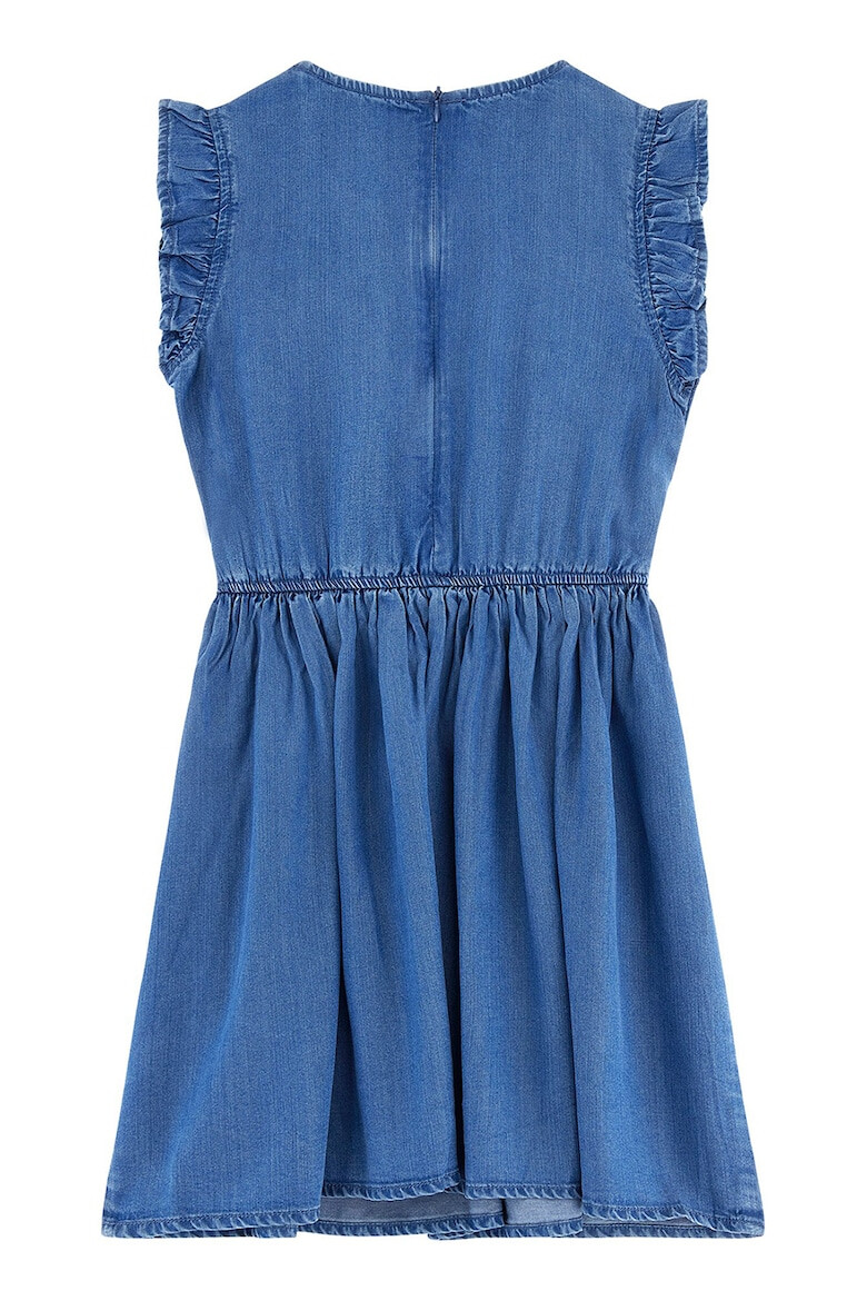 GUESS KIDS Дънкова рокля с набирания - Pepit.bg