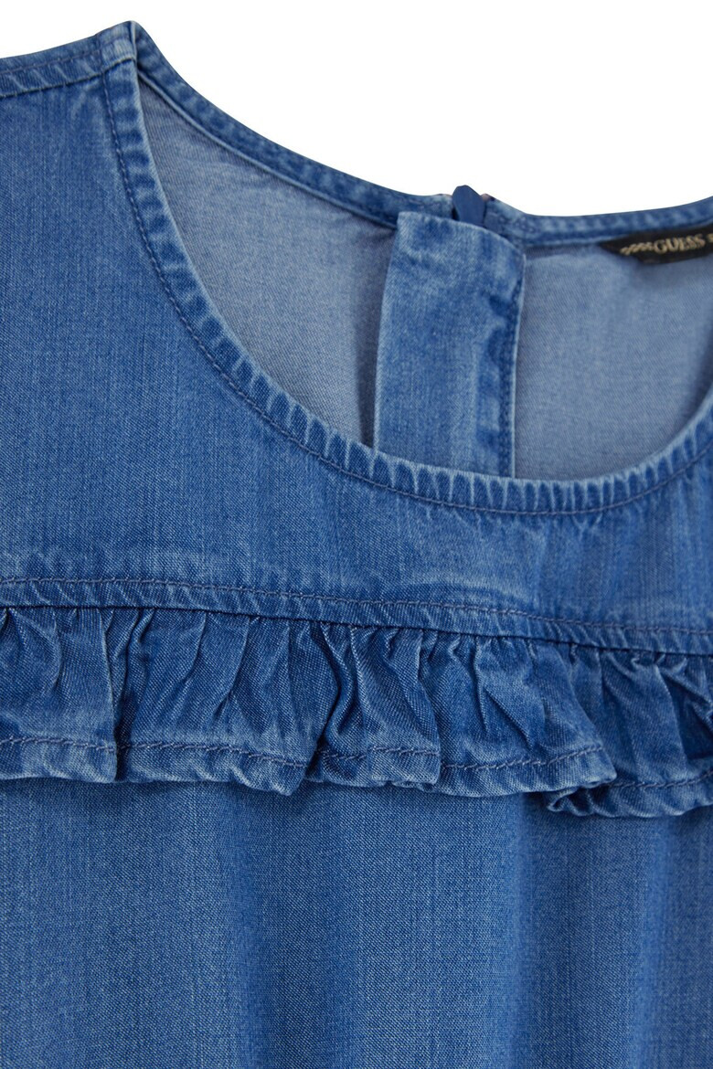 GUESS KIDS Дънкова рокля с набирания - Pepit.bg
