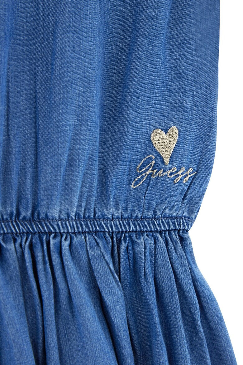 GUESS KIDS Дънкова рокля с набирания - Pepit.bg