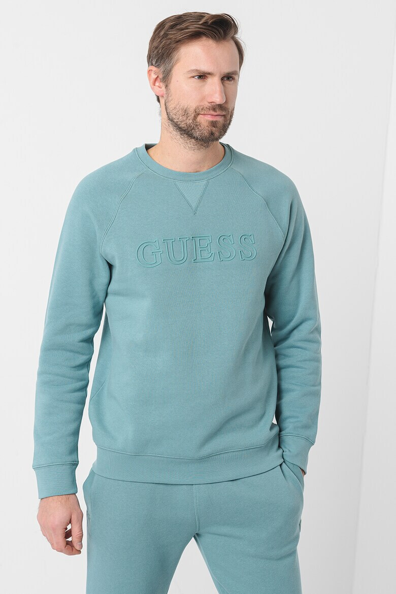 Guess Фитнес блуза с лого на гърдите - Pepit.bg