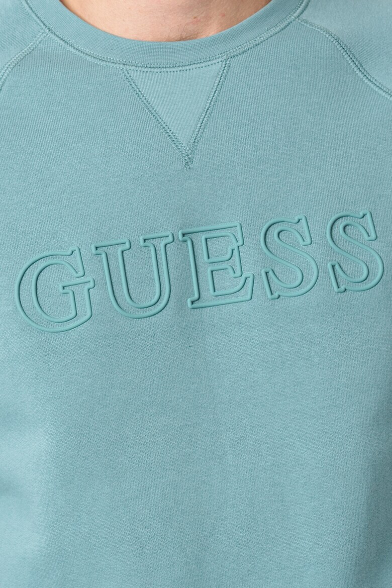 Guess Фитнес блуза с лого на гърдите - Pepit.bg
