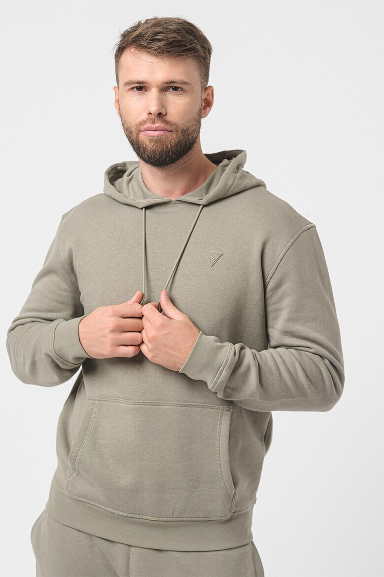 Guess Фитнес худи с джоб кенгуру - Pepit.bg
