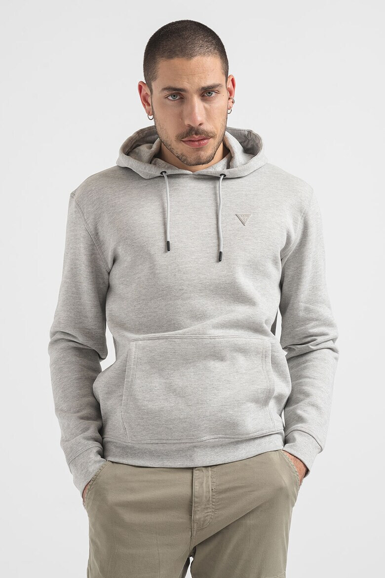 Guess Фитнес худи с джоб кенгуру - Pepit.bg