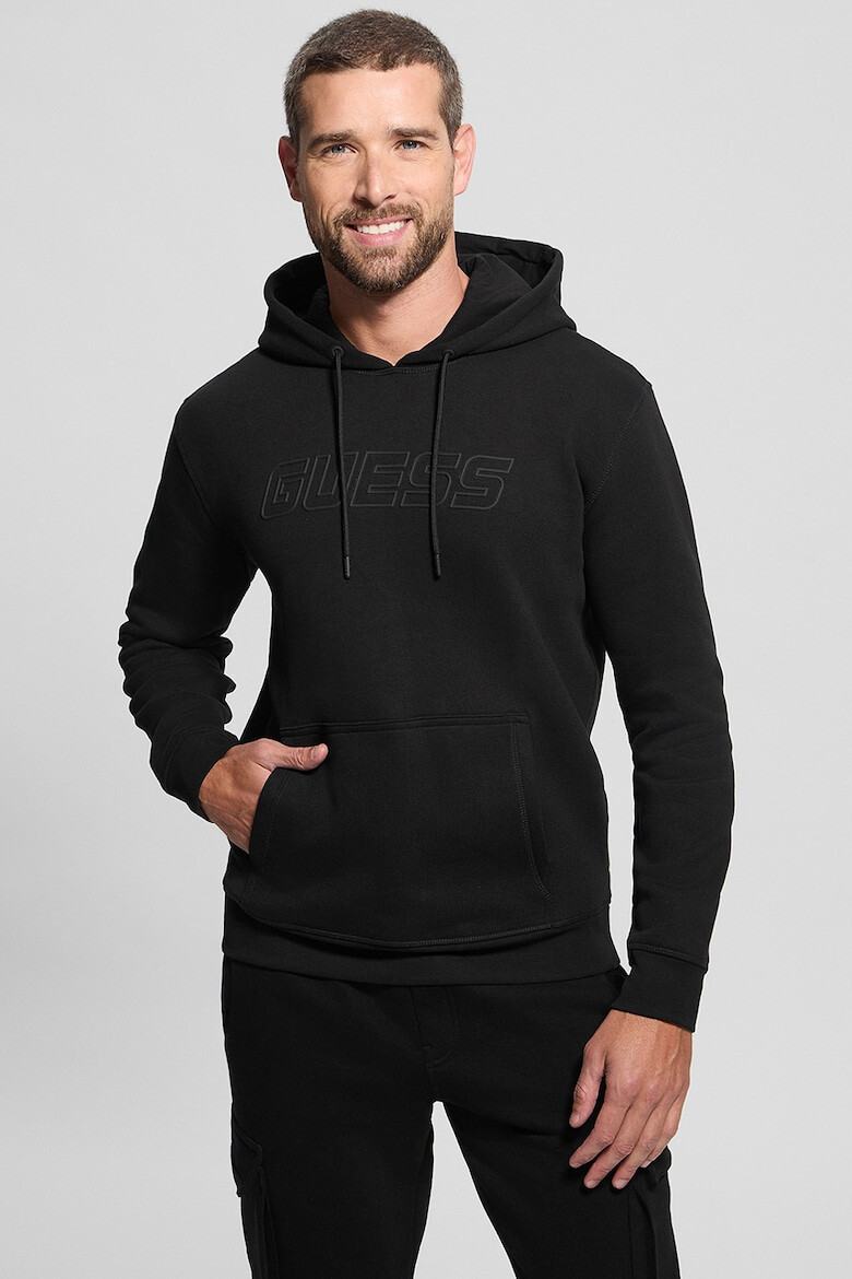 GUESS Фитнес худи с лого - Pepit.bg