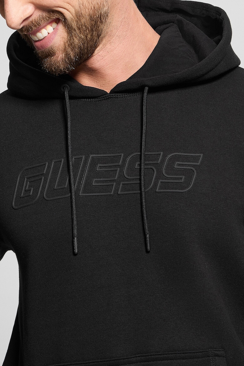 GUESS Фитнес худи с лого - Pepit.bg