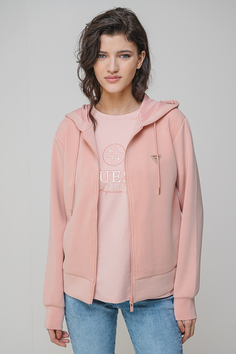 GUESS Фитнес худи с модал - Pepit.bg