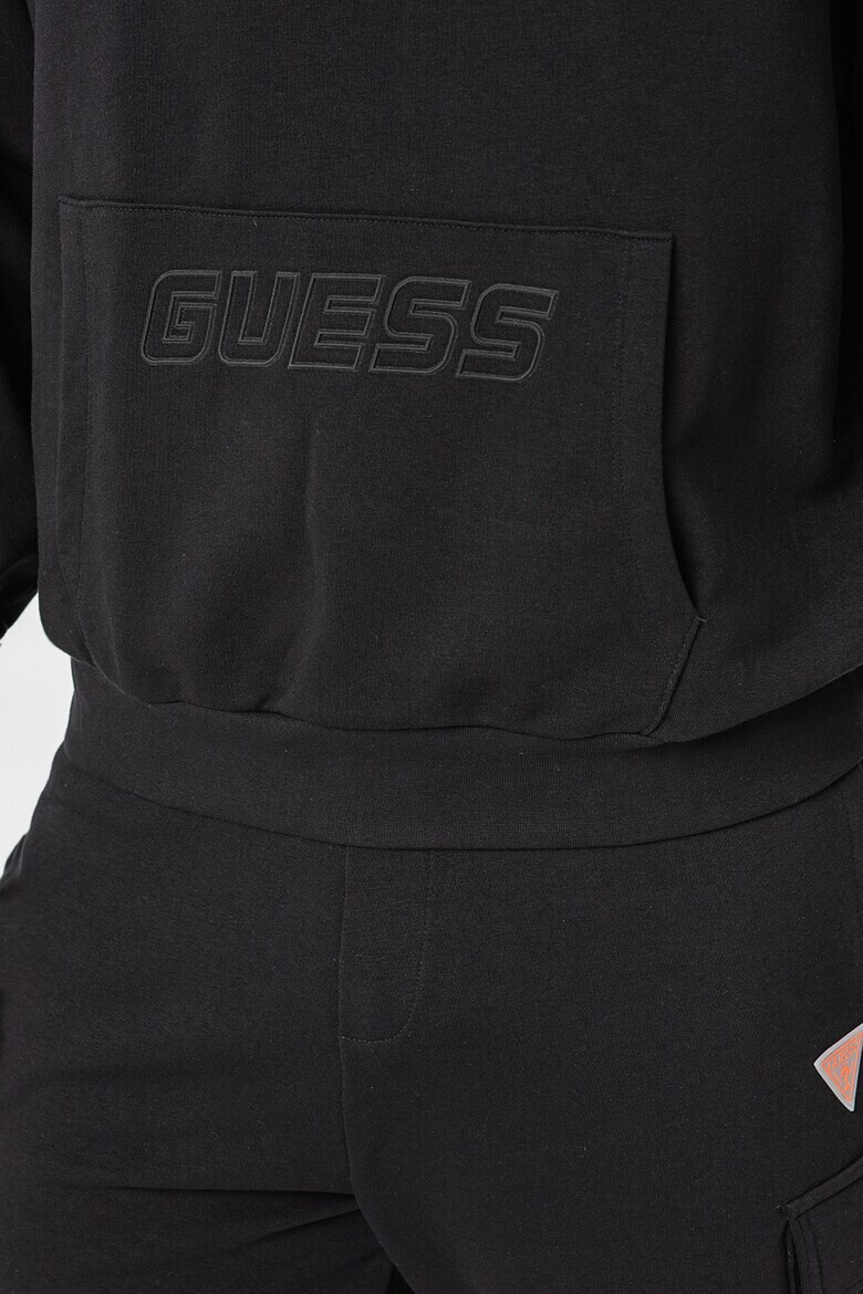 GUESS Фитнес худи с ръкави реглан - Pepit.bg