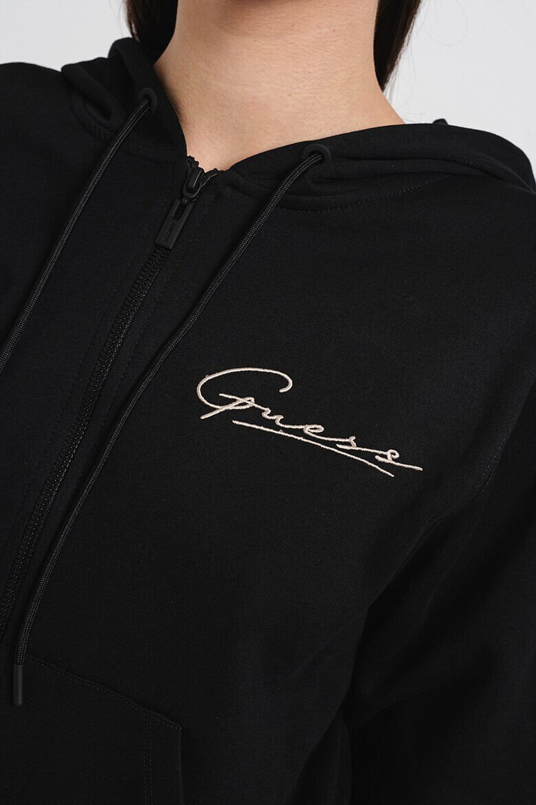 GUESS Фитнес худи с цип - Pepit.bg