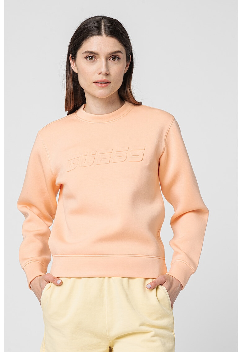 Guess . Фитнес суитшърт с бродирано лого - Pepit.bg