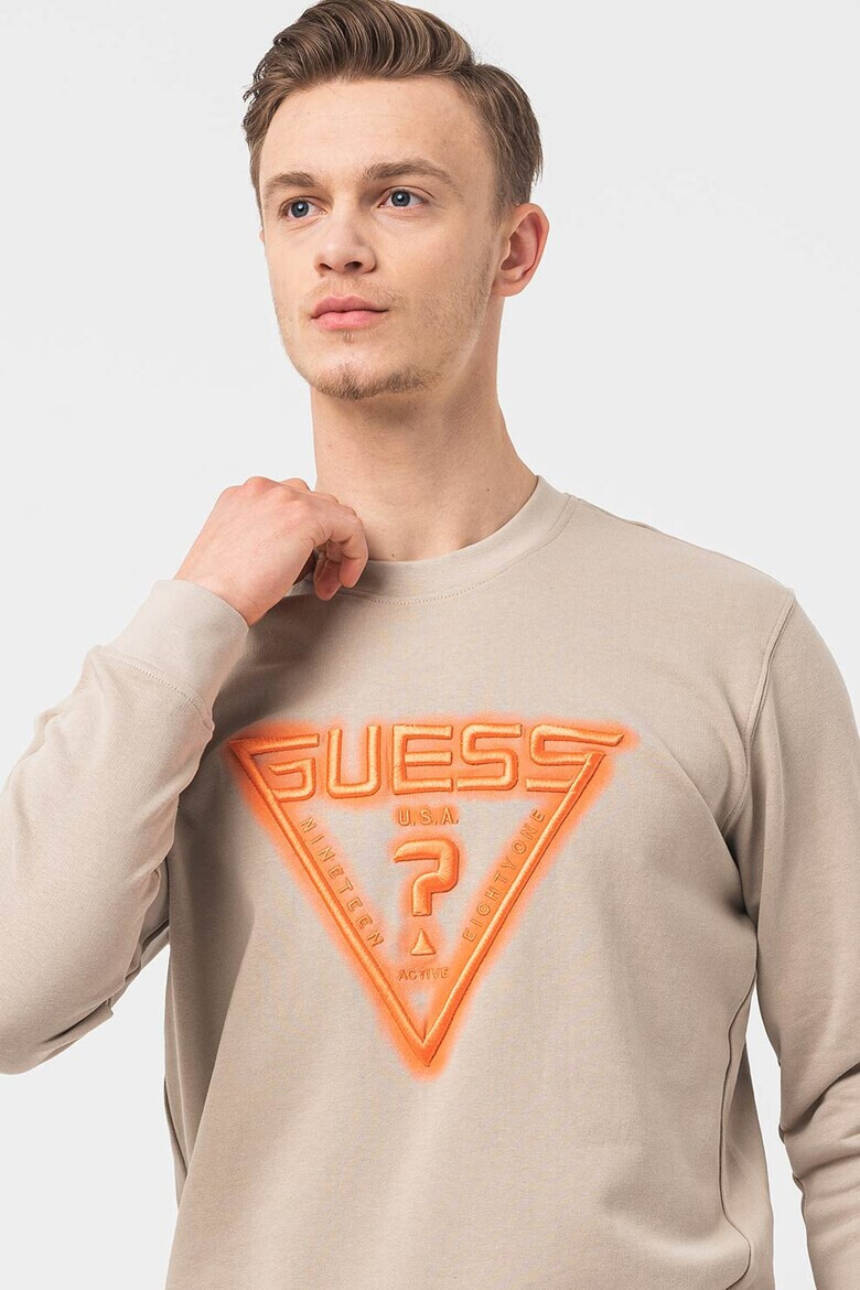 Guess Фитнес суитшърт с лого - Pepit.bg