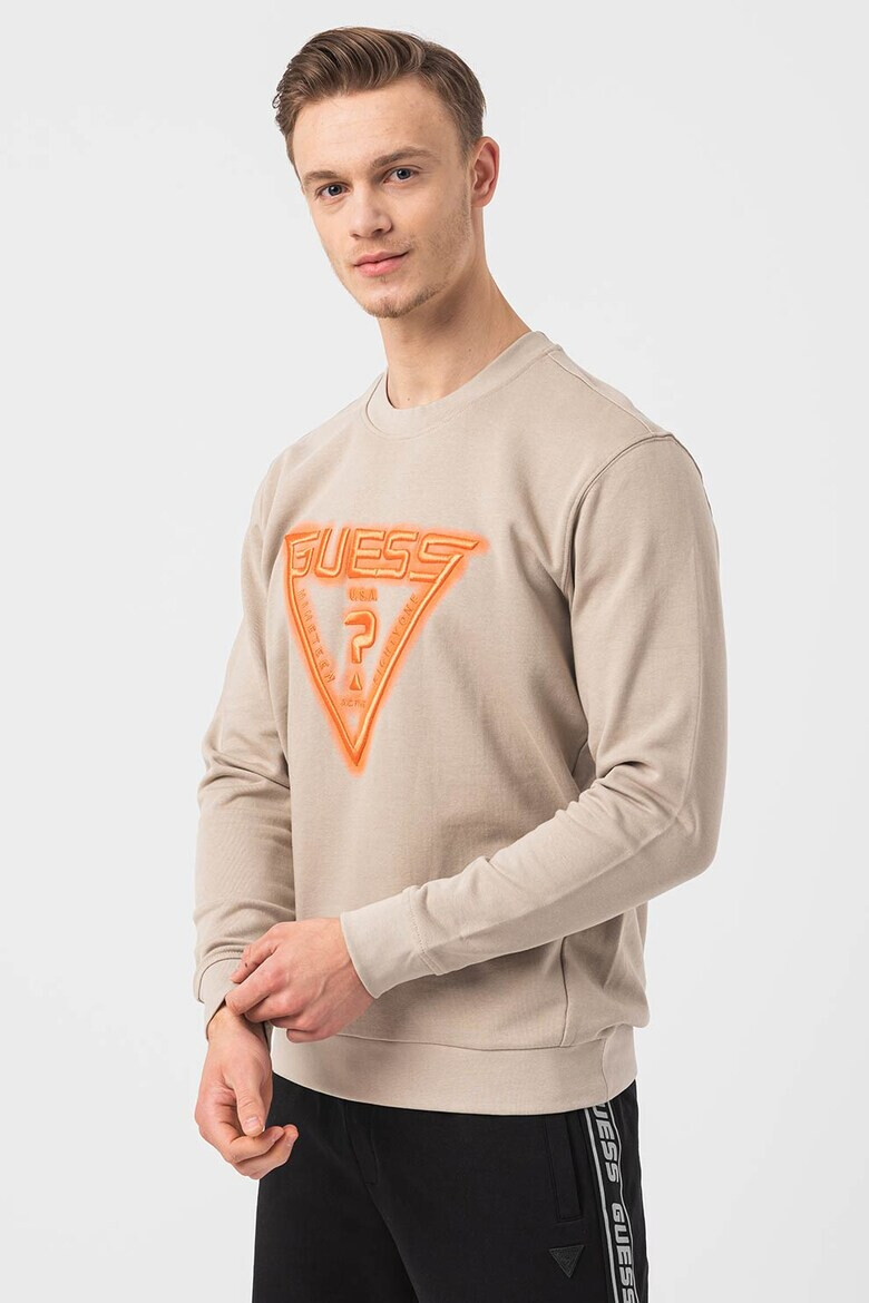 Guess Фитнес суитшърт с лого - Pepit.bg
